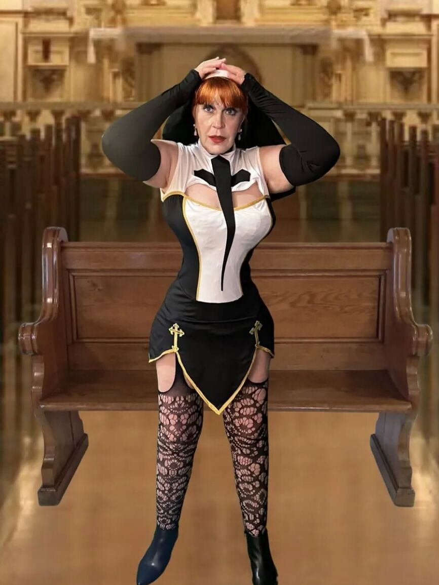Sinful Granny Nun Mary Carmen