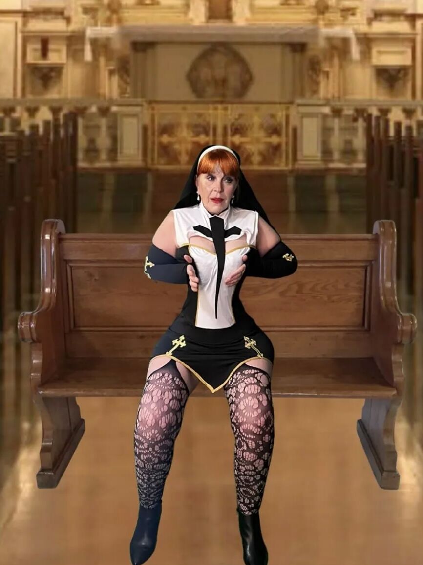 Sinful Granny Nun Mary Carmen