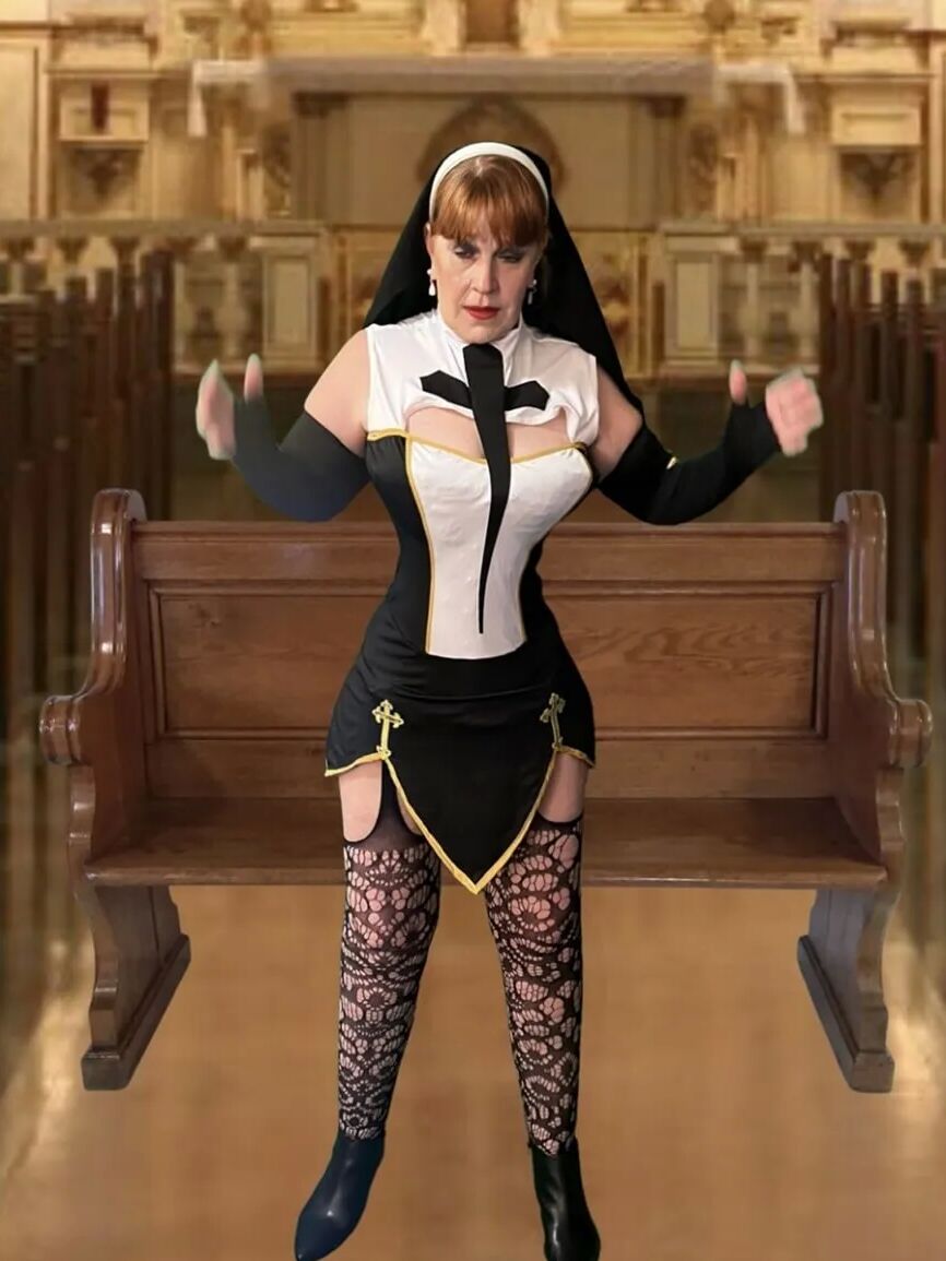 Sinful Granny Nun Mary Carmen