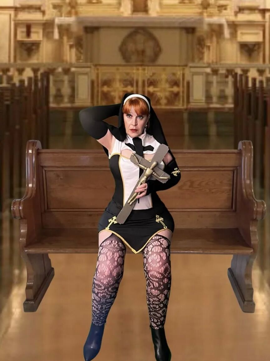 Sinful Granny Nun Mary Carmen