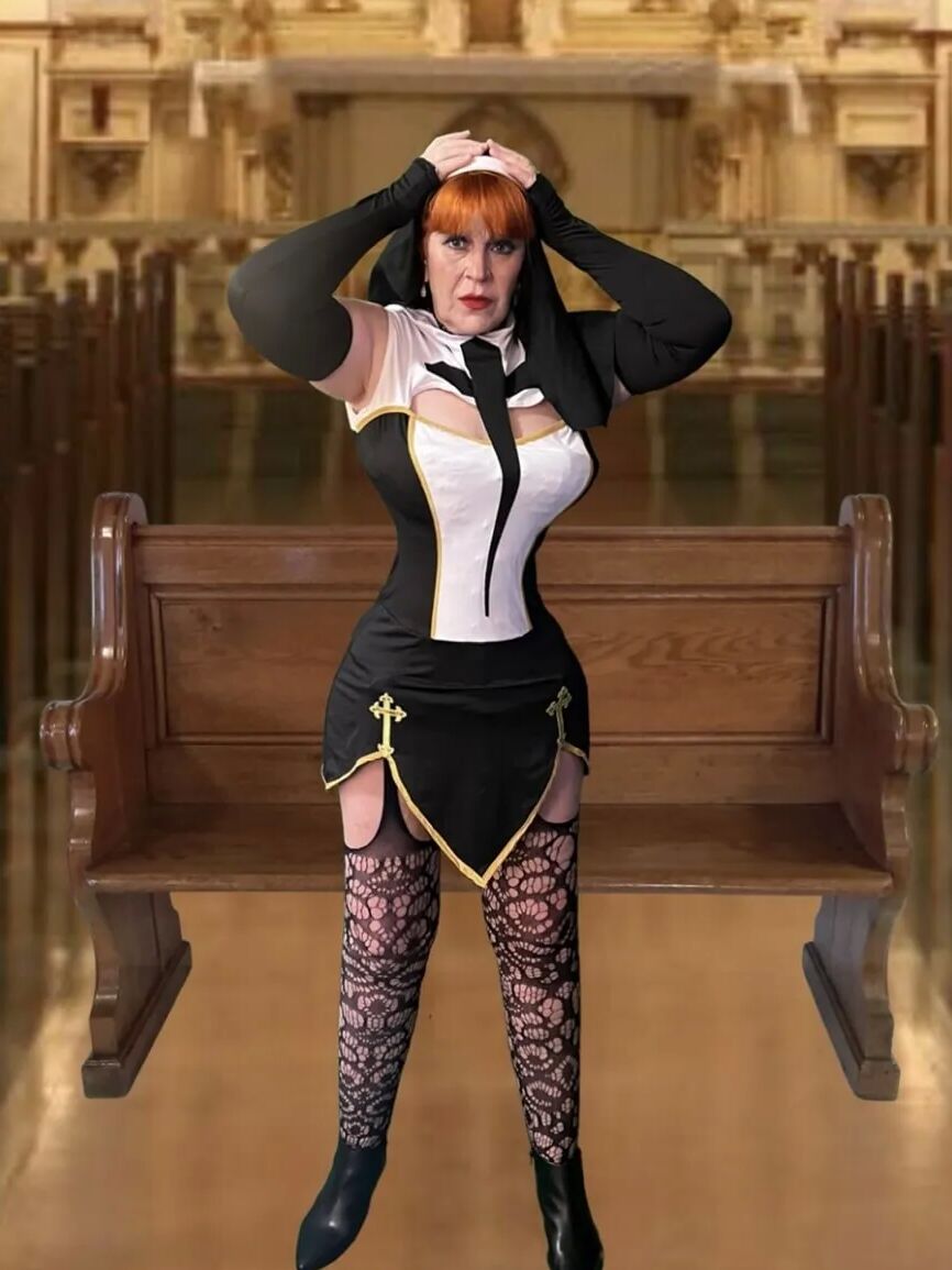 Sinful Granny Nun Mary Carmen