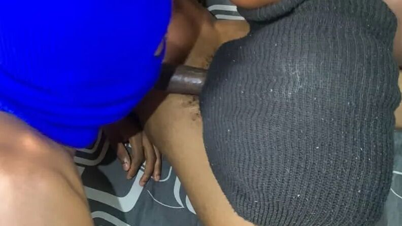 Bisexual threesome blowjob