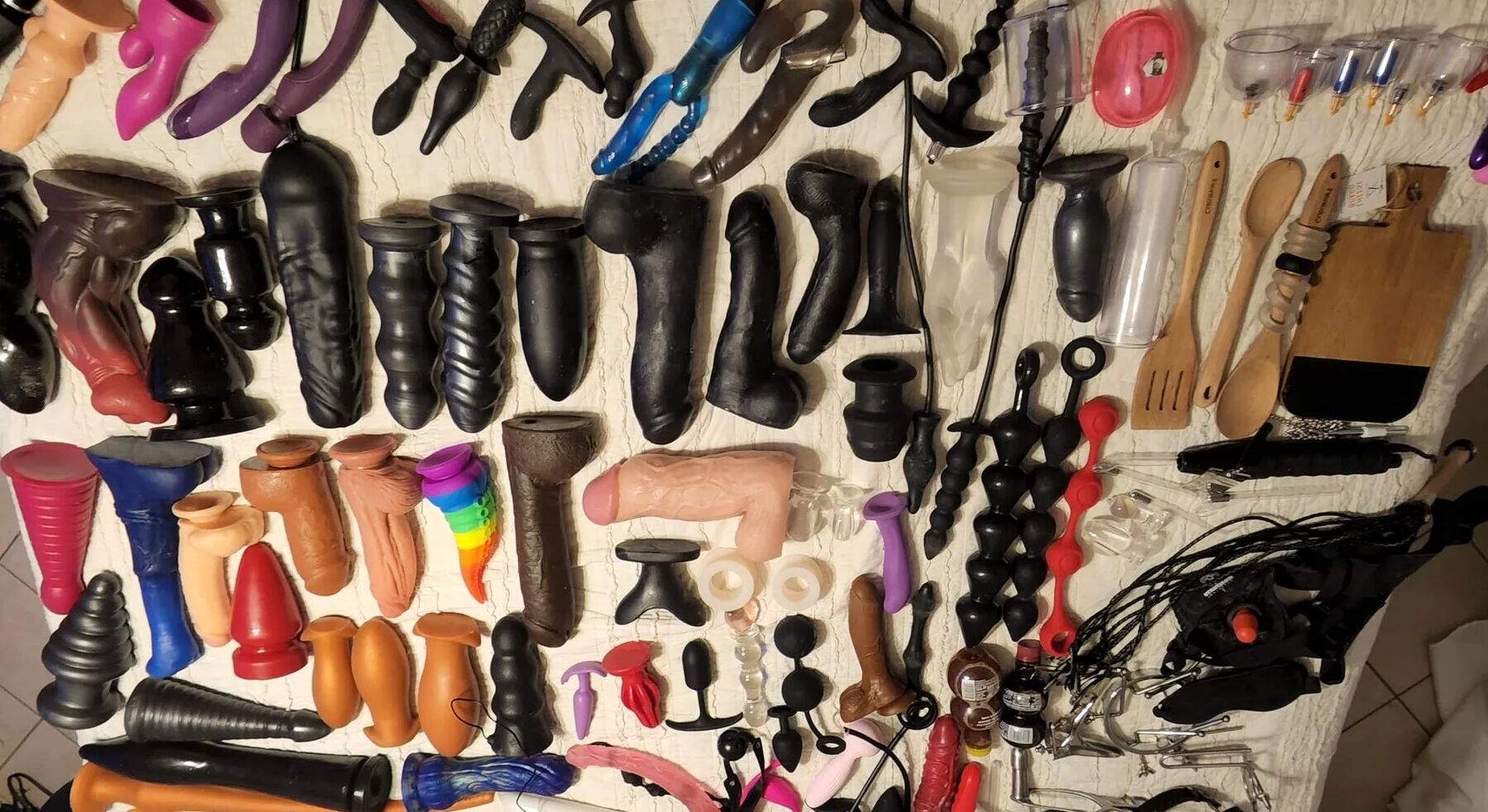 Our current toy selection
