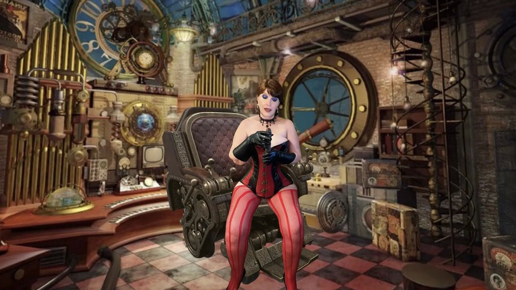Steampunk Granny Carmen Angel