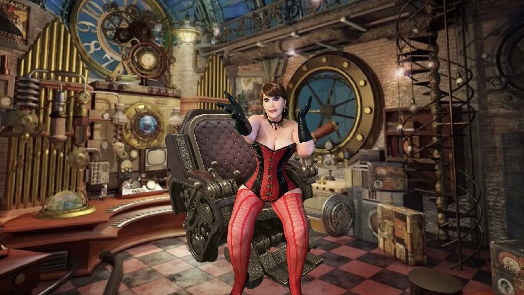 Steampunk Granny Carmen Angel