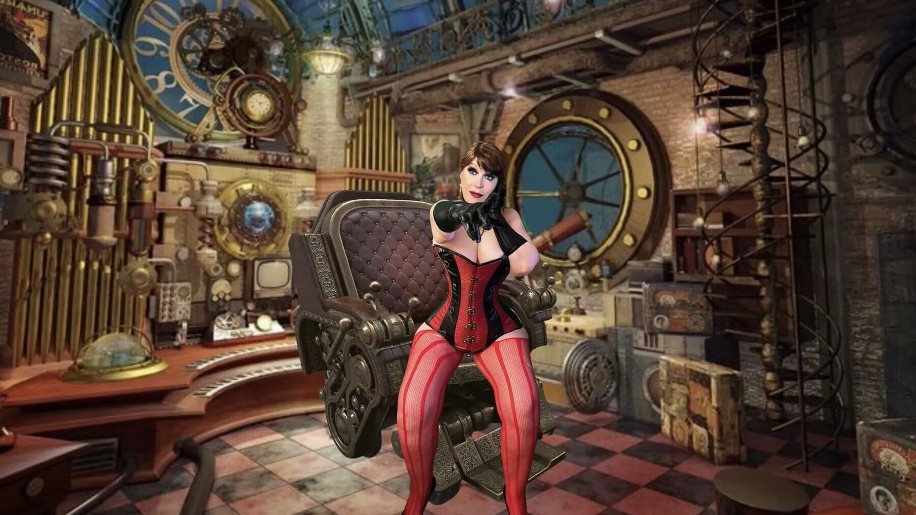 Steampunk Granny Carmen Angel