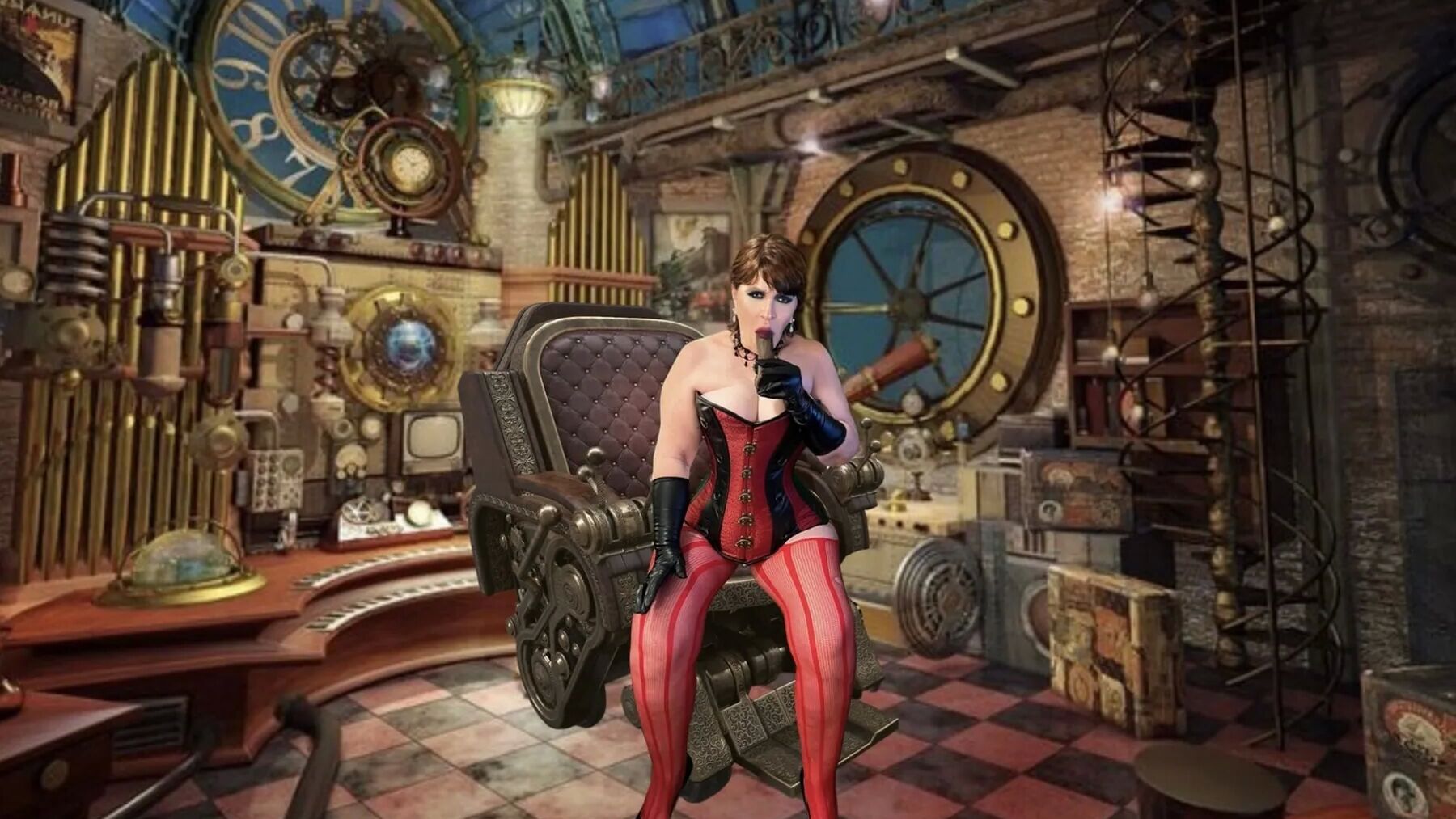 Steampunk Granny Carmen Angel