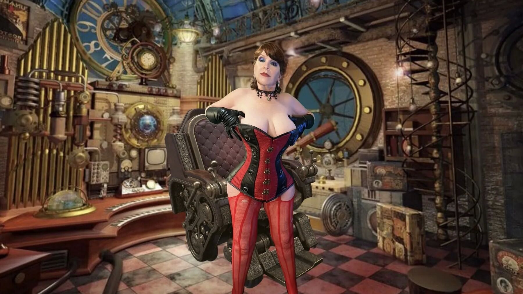 Steampunk Granny Carmen Angel