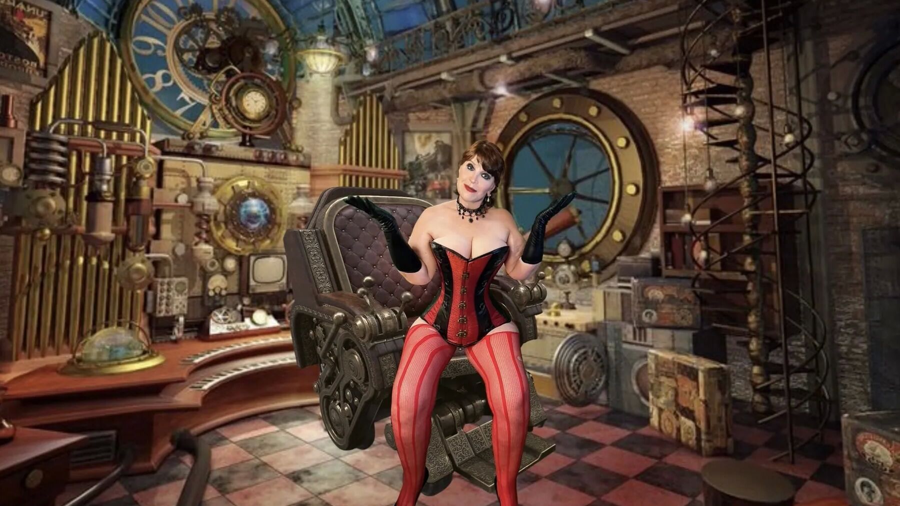 Steampunk Granny Carmen Angel