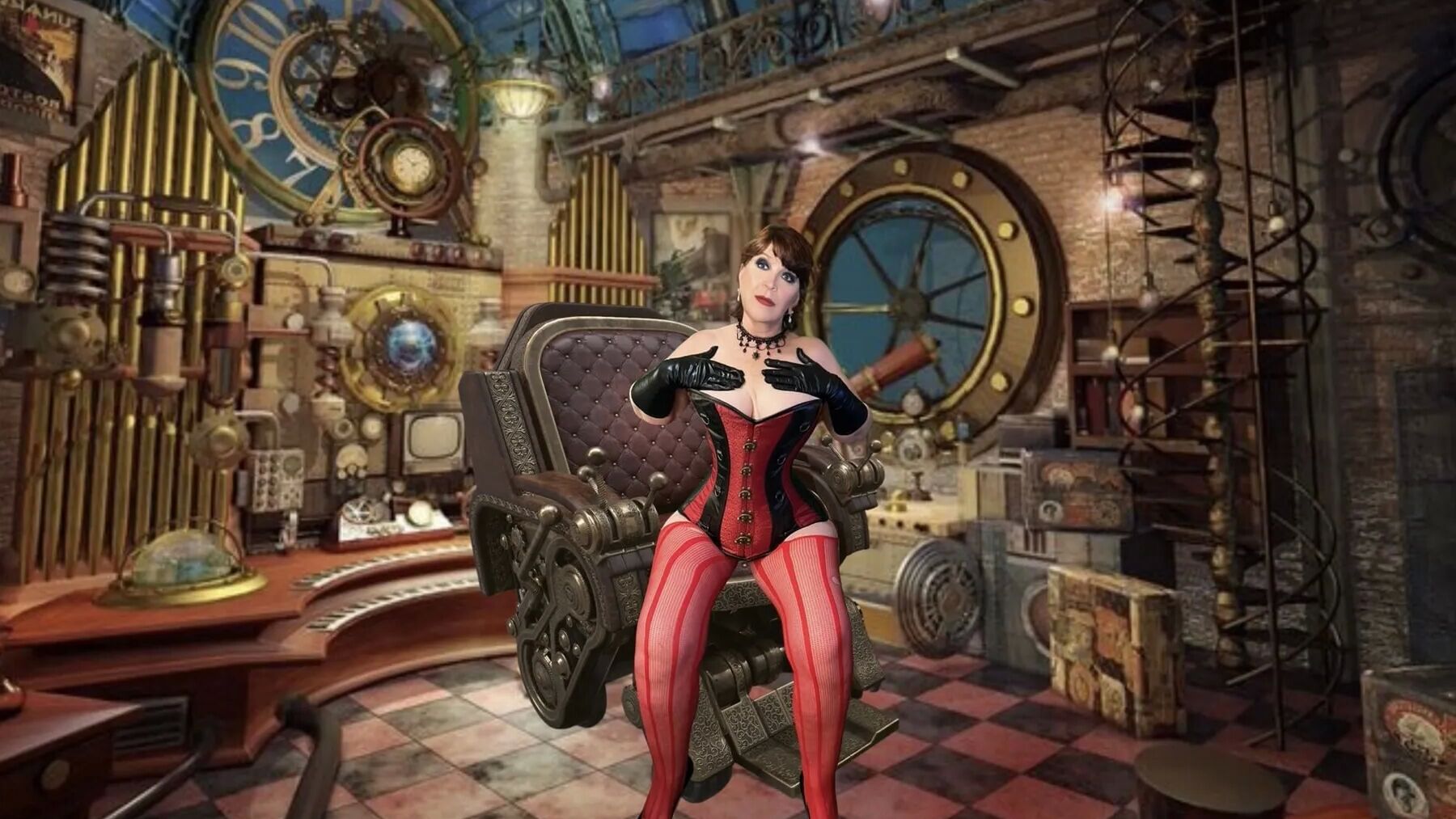 Steampunk Granny Carmen Angel