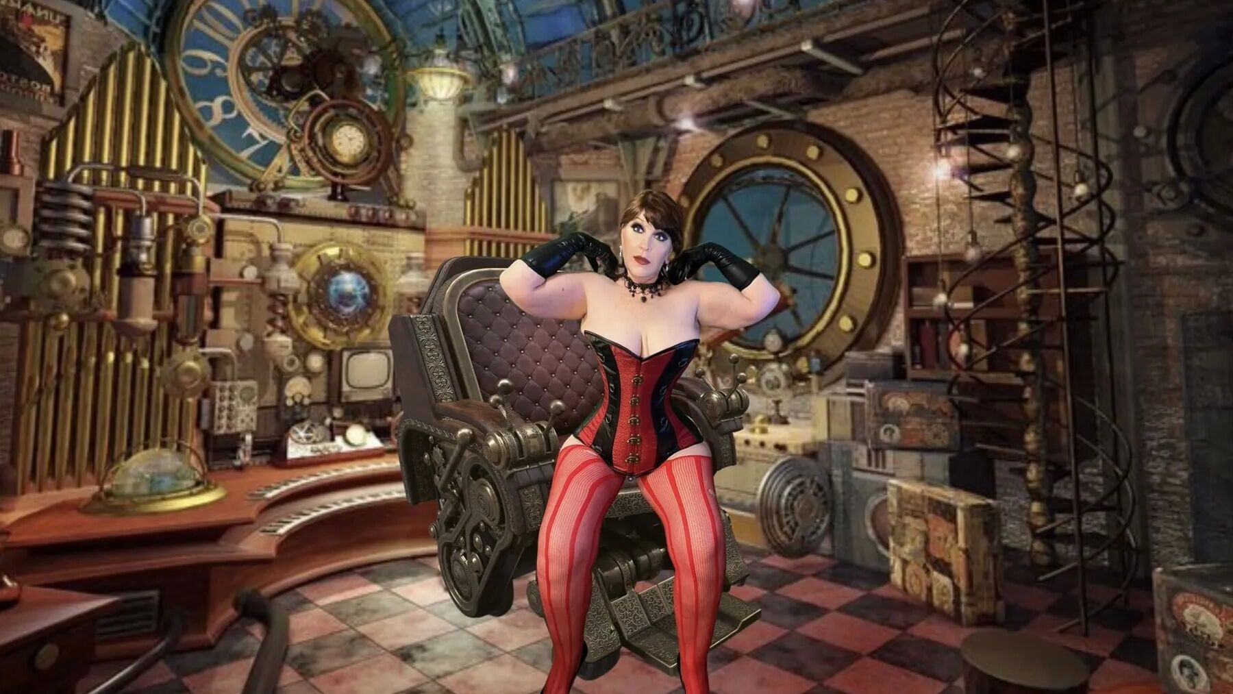 Steampunk Granny Carmen Angel