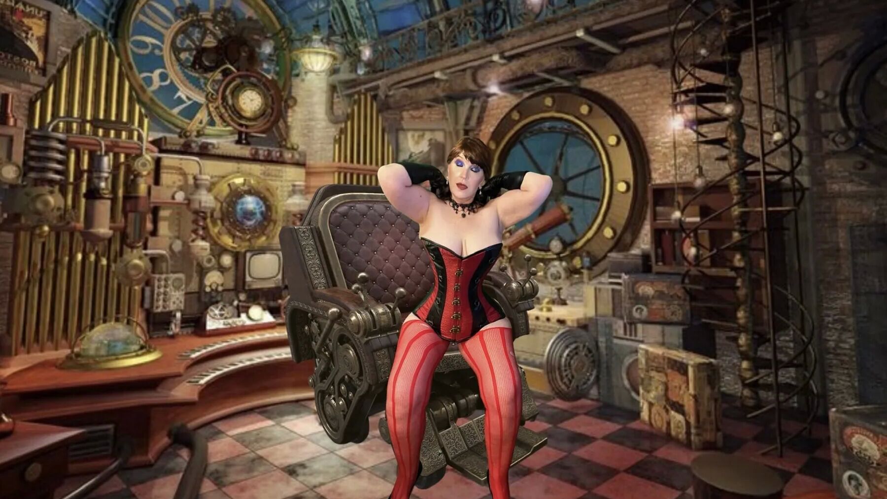 Steampunk Granny Carmen Angel