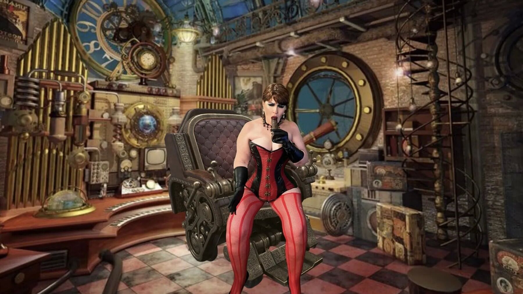 Steampunk Granny Carmen Angel