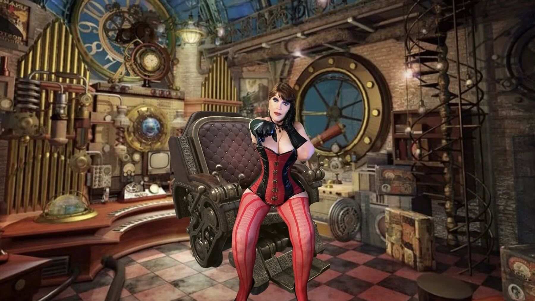 Steampunk Granny Carmen Angel
