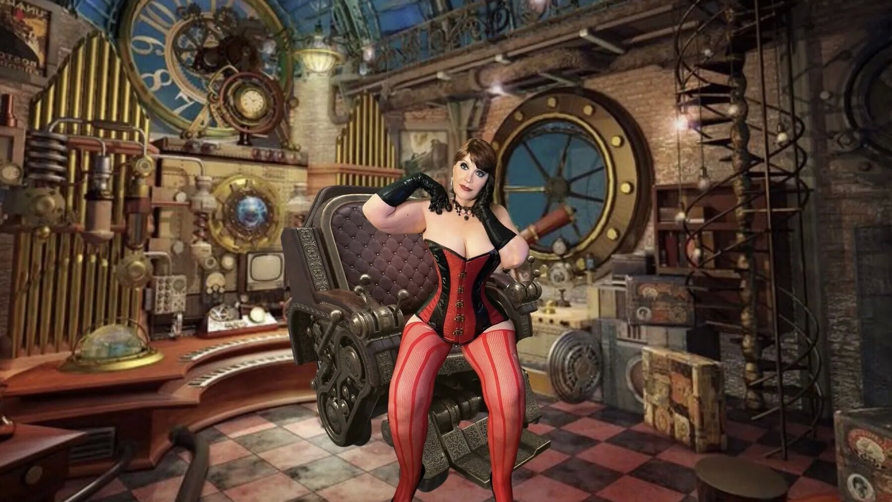 Steampunk Granny Carmen Angel