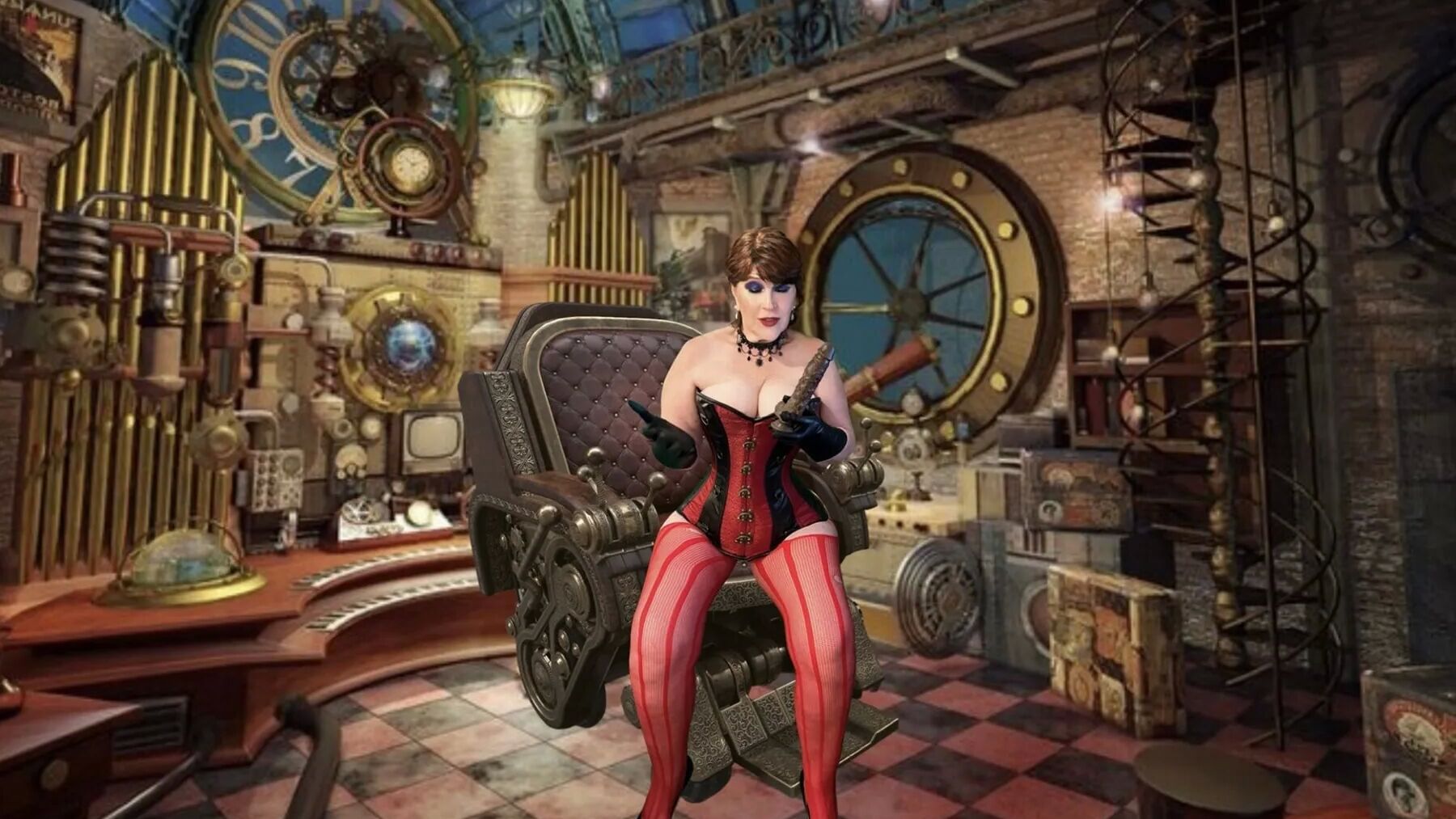Steampunk Granny Carmen Angel
