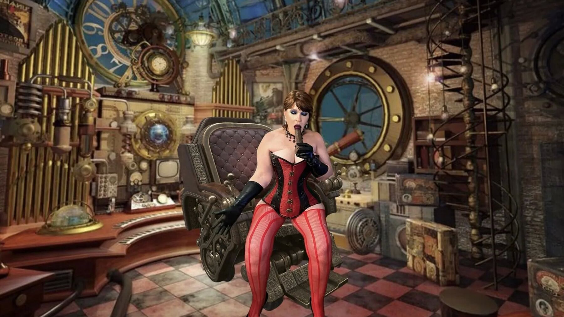Steampunk Granny Carmen Angel