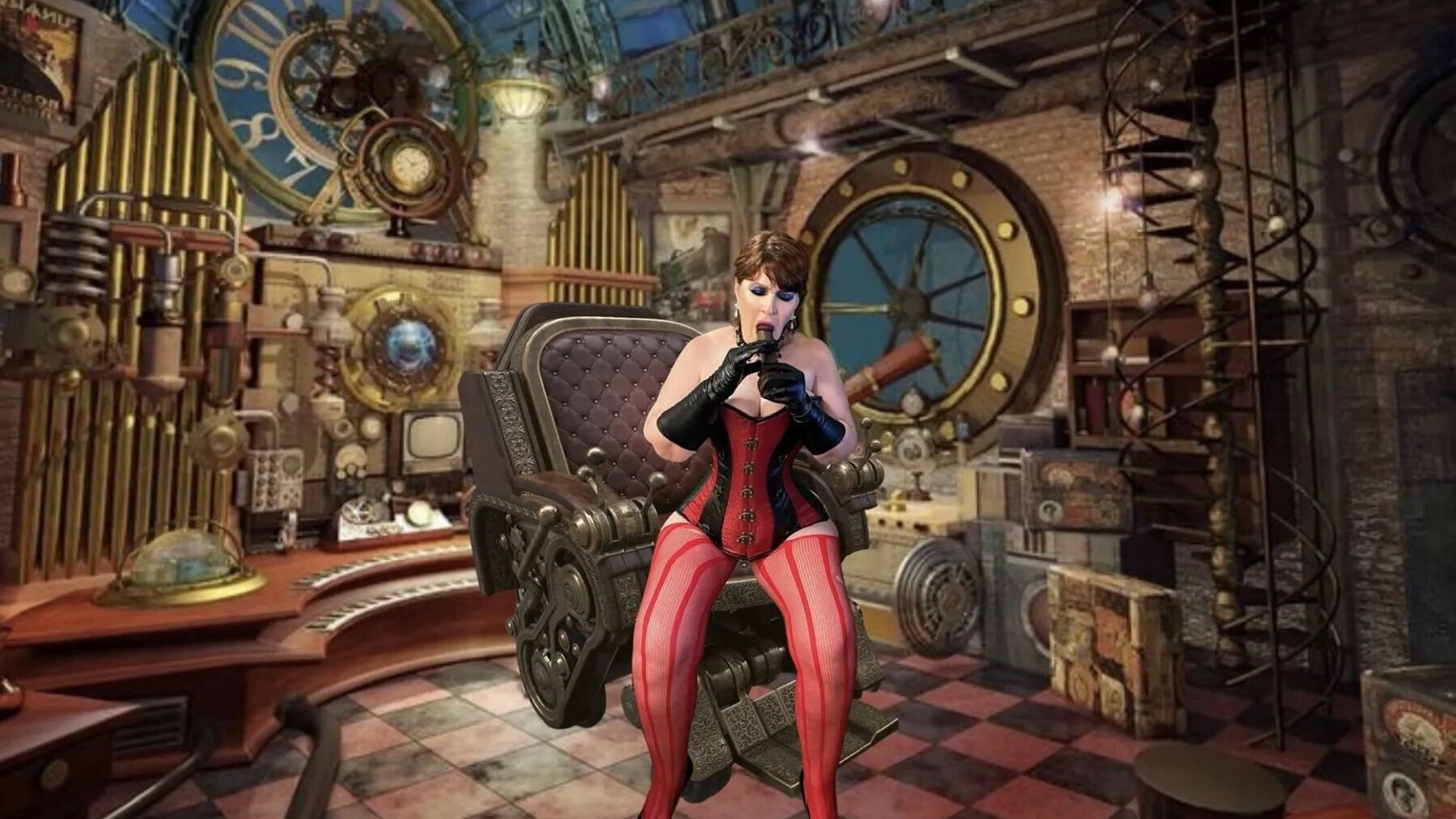 Steampunk Granny Carmen Angel