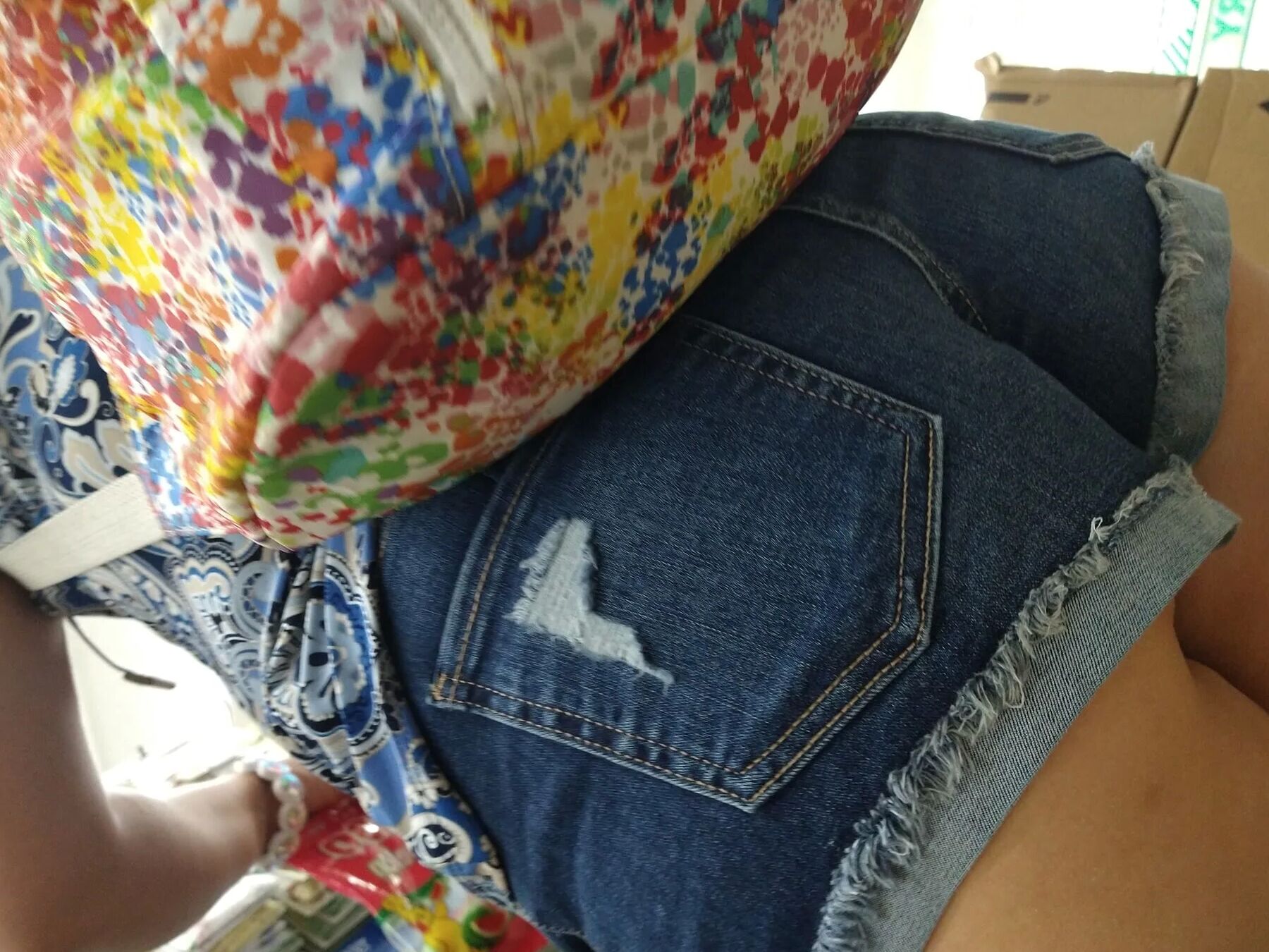 Mini Shorts a Voyeur Story