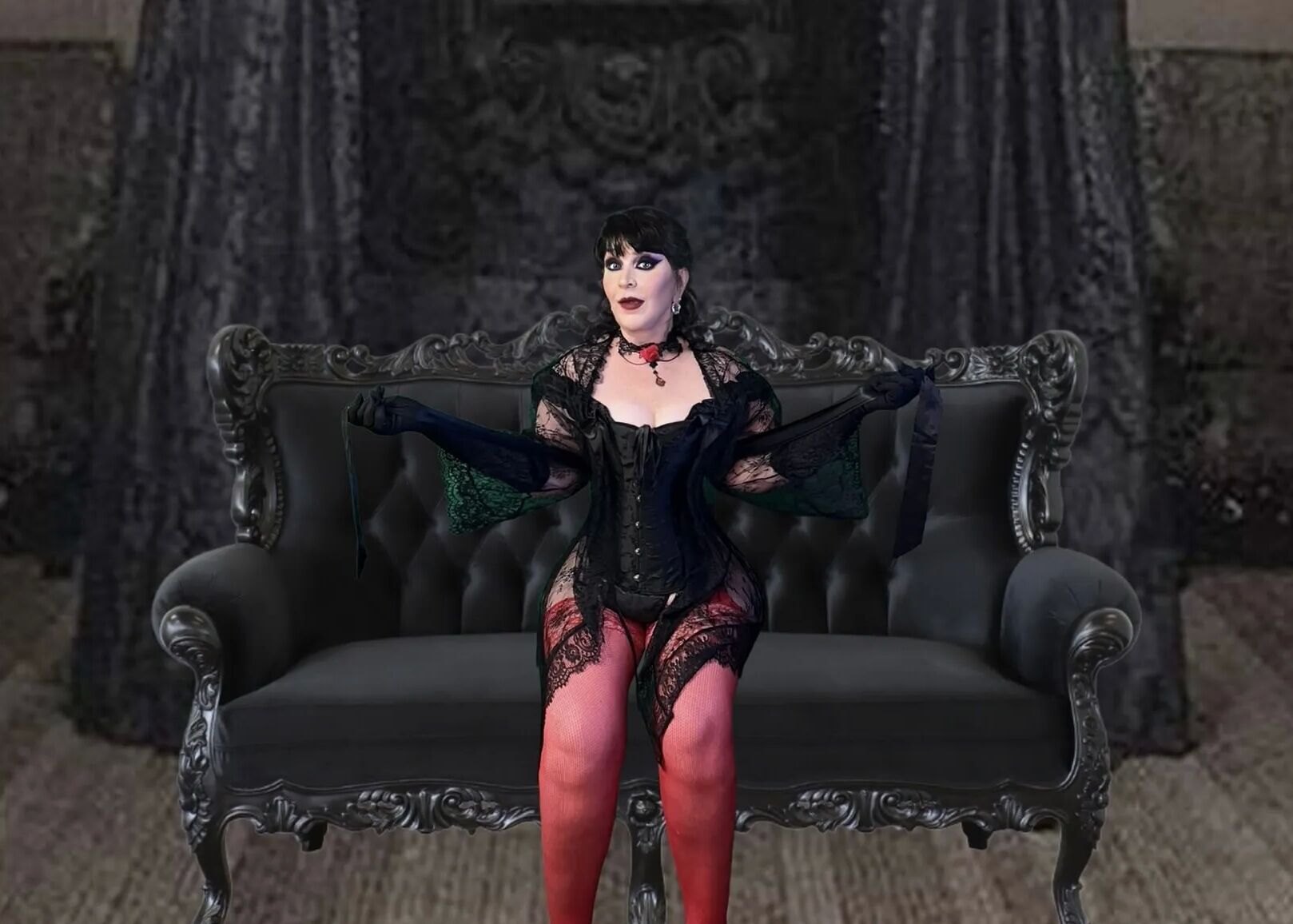 My Goth Granny Cosplay