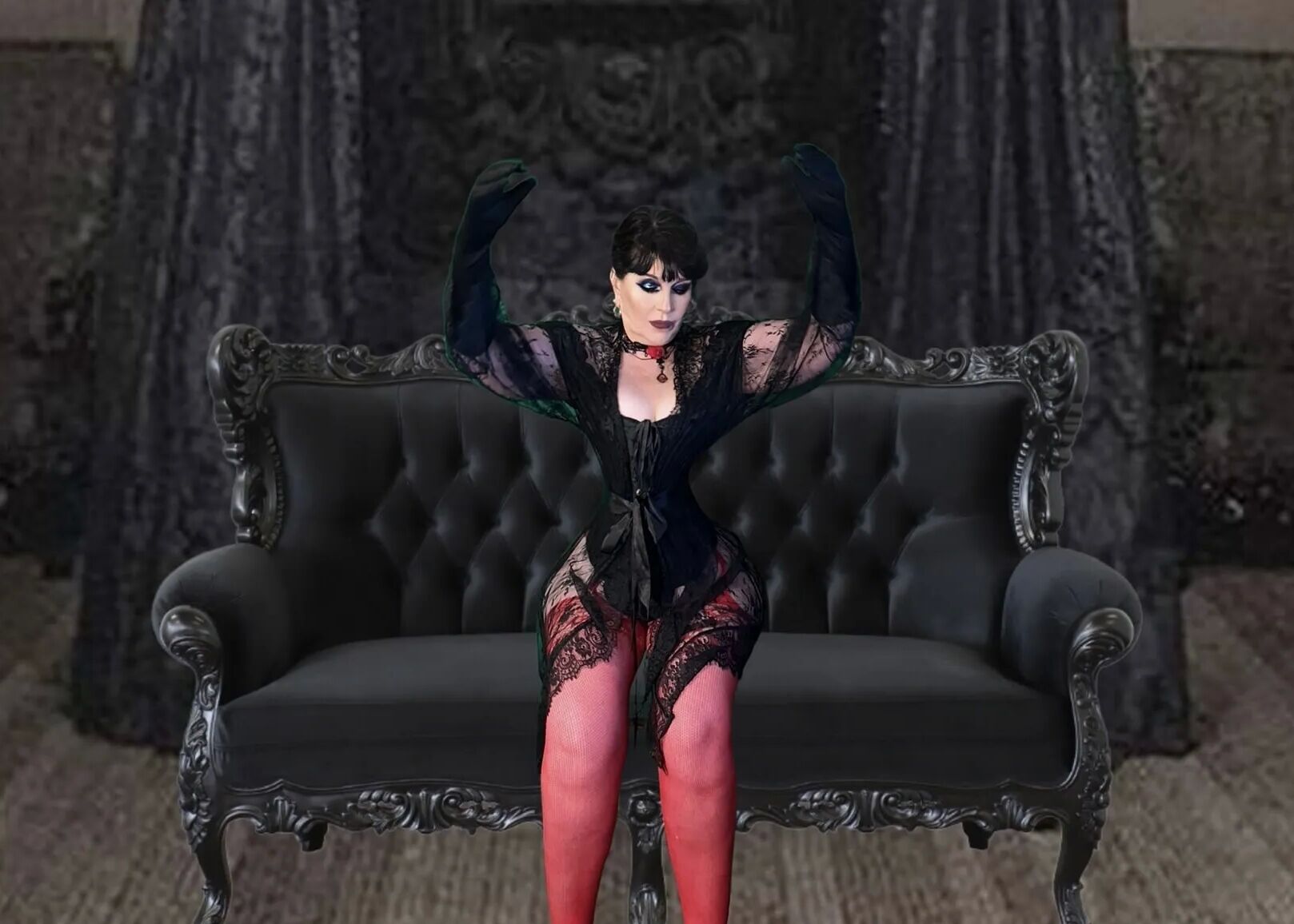 My Goth Granny Cosplay