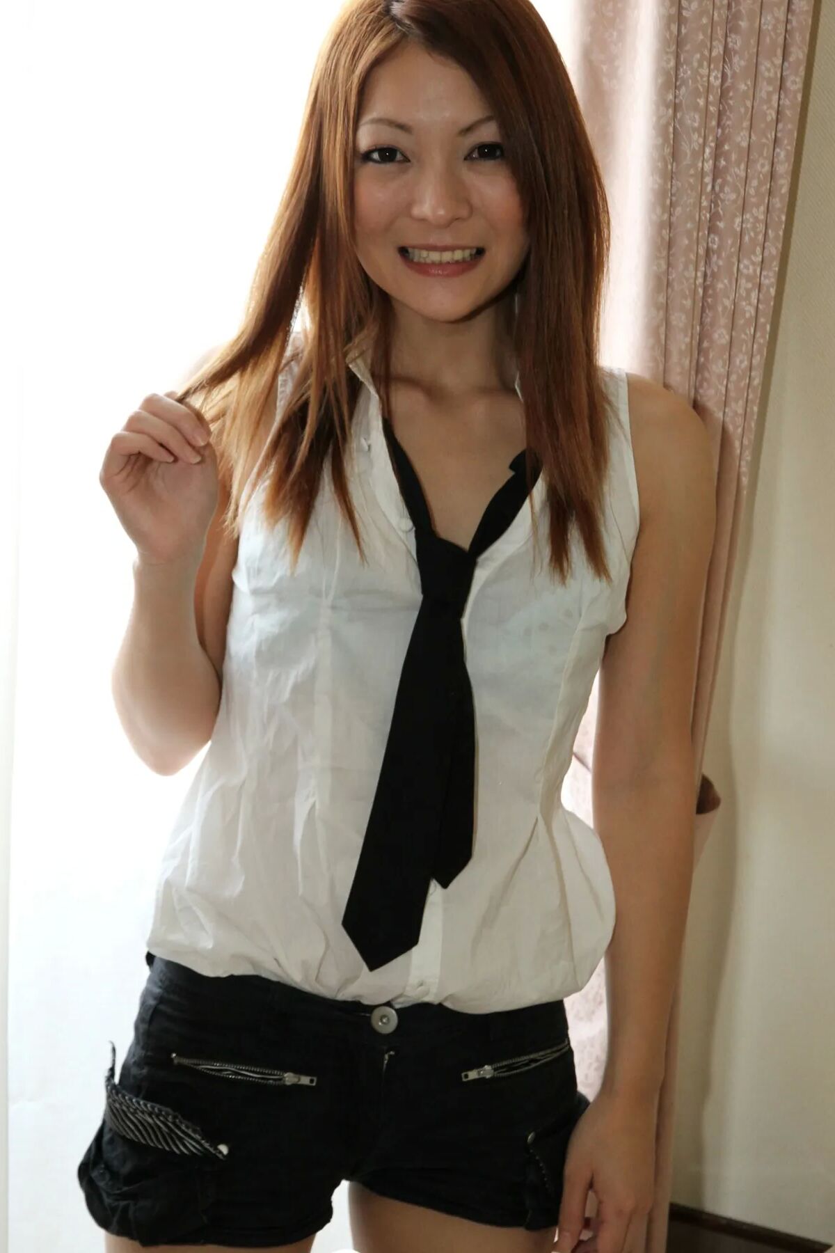Hot schoolgirl strips off her sexy uniform