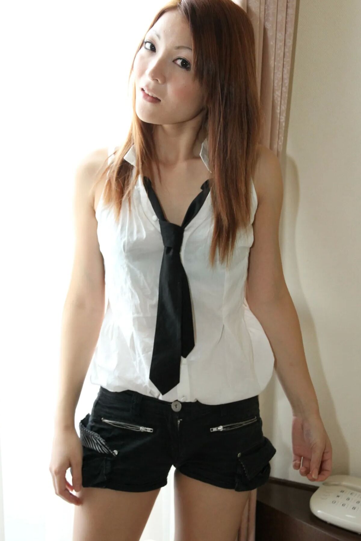 Hot schoolgirl strips off her sexy uniform