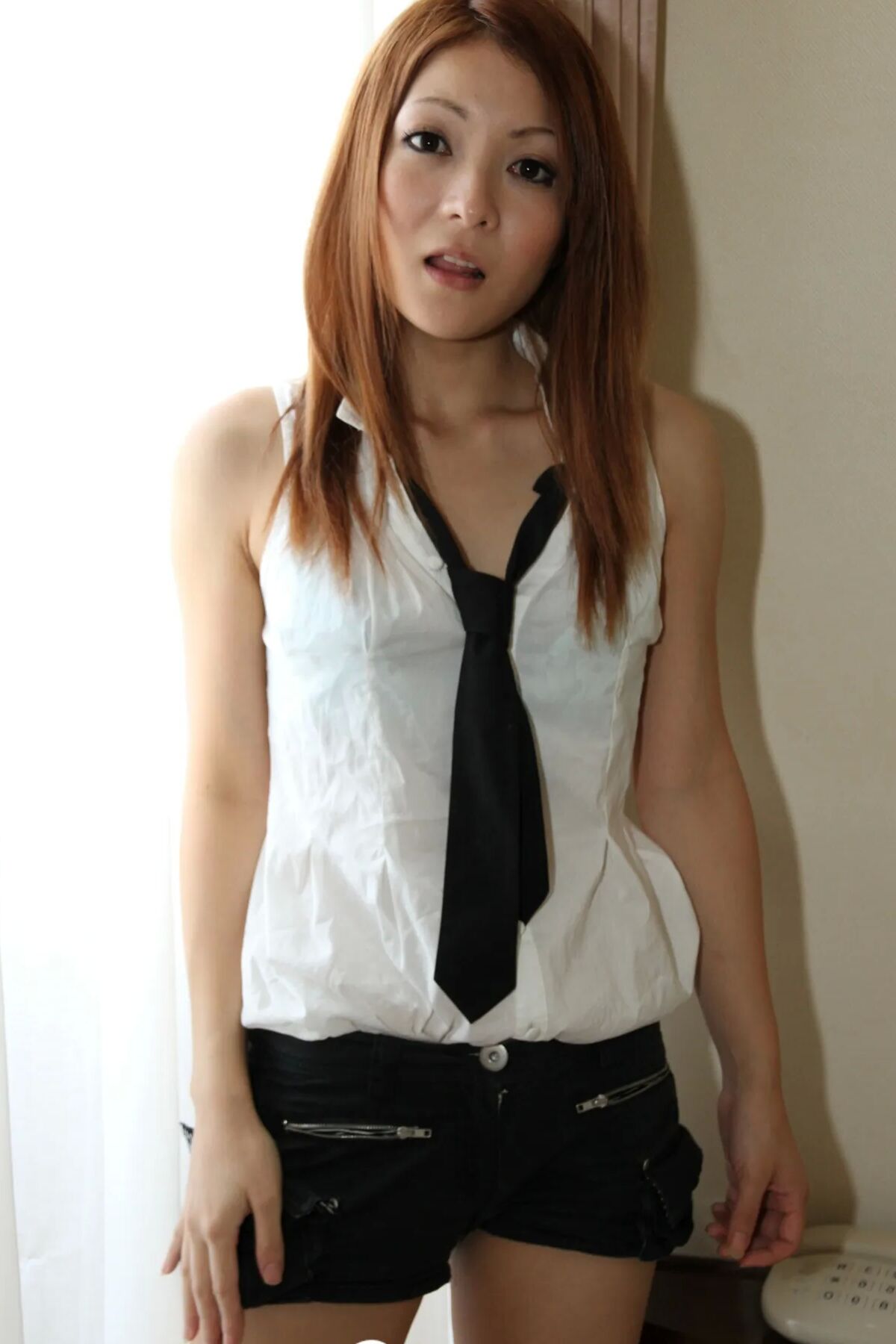 Hot schoolgirl strips off her sexy uniform