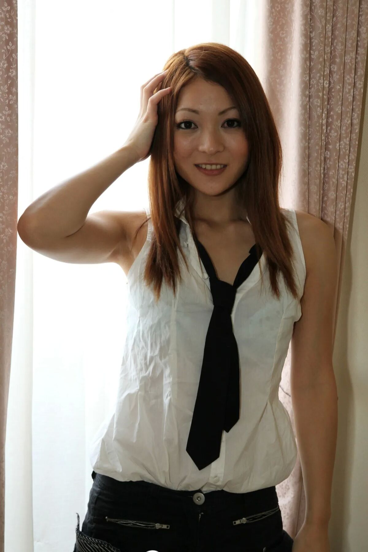 Hot schoolgirl strips off her sexy uniform