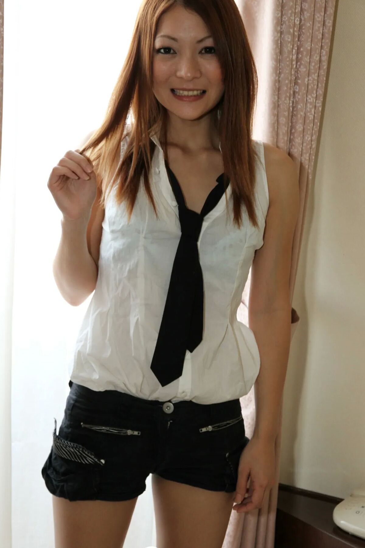 Hot schoolgirl strips off her sexy uniform