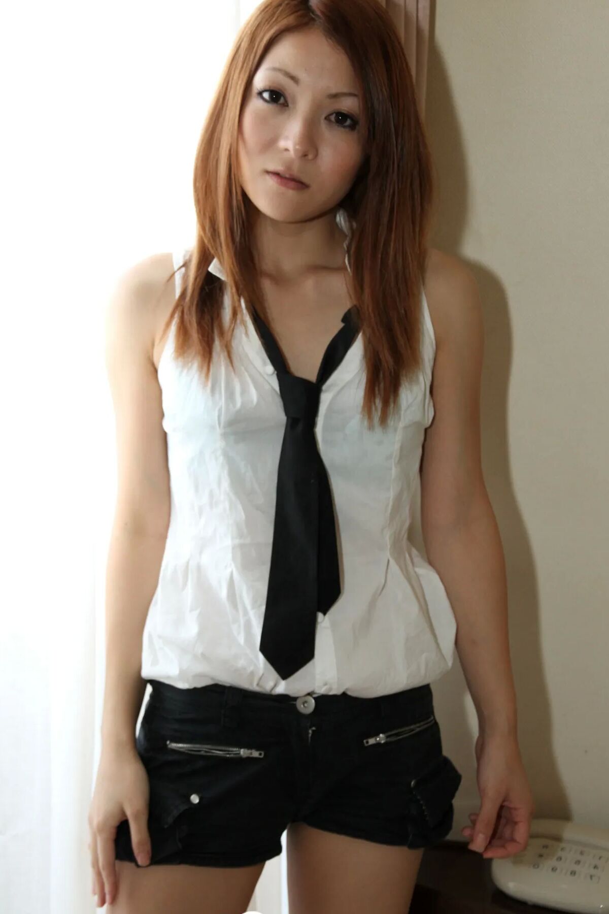 Hot schoolgirl strips off her sexy uniform
