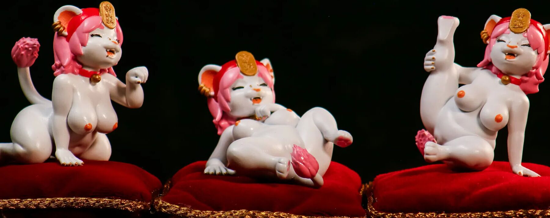 Lucky Lioness Furry Figure