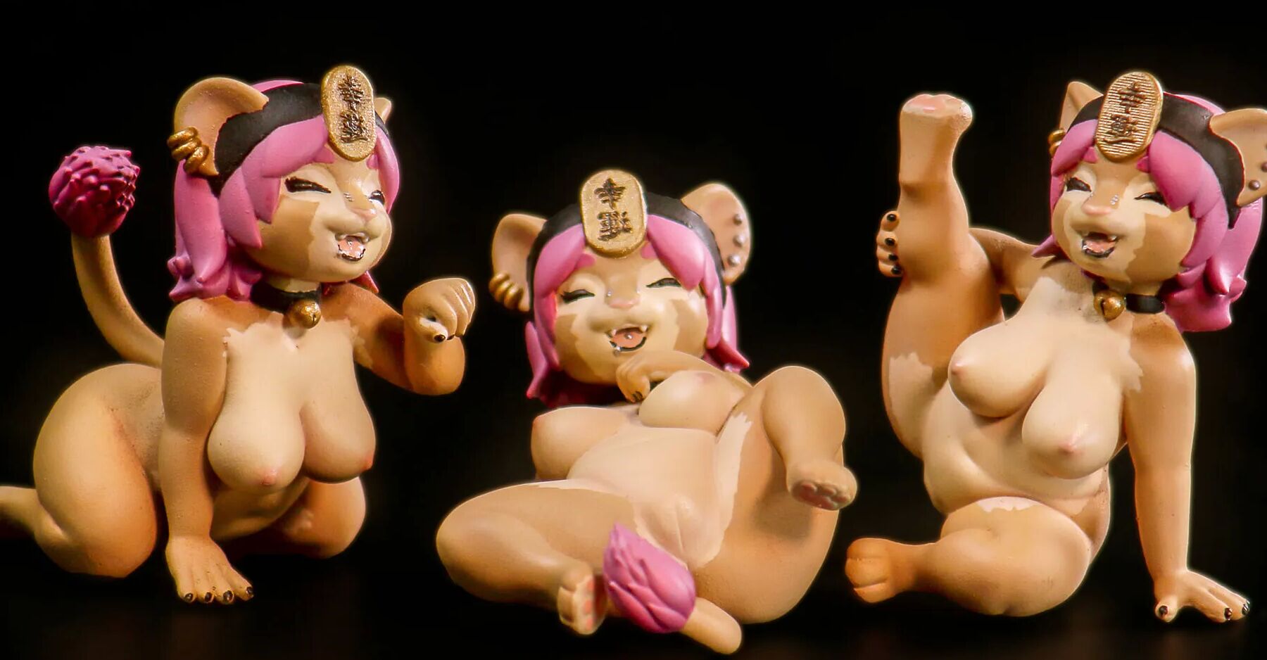 Lucky Lioness Furry Figure