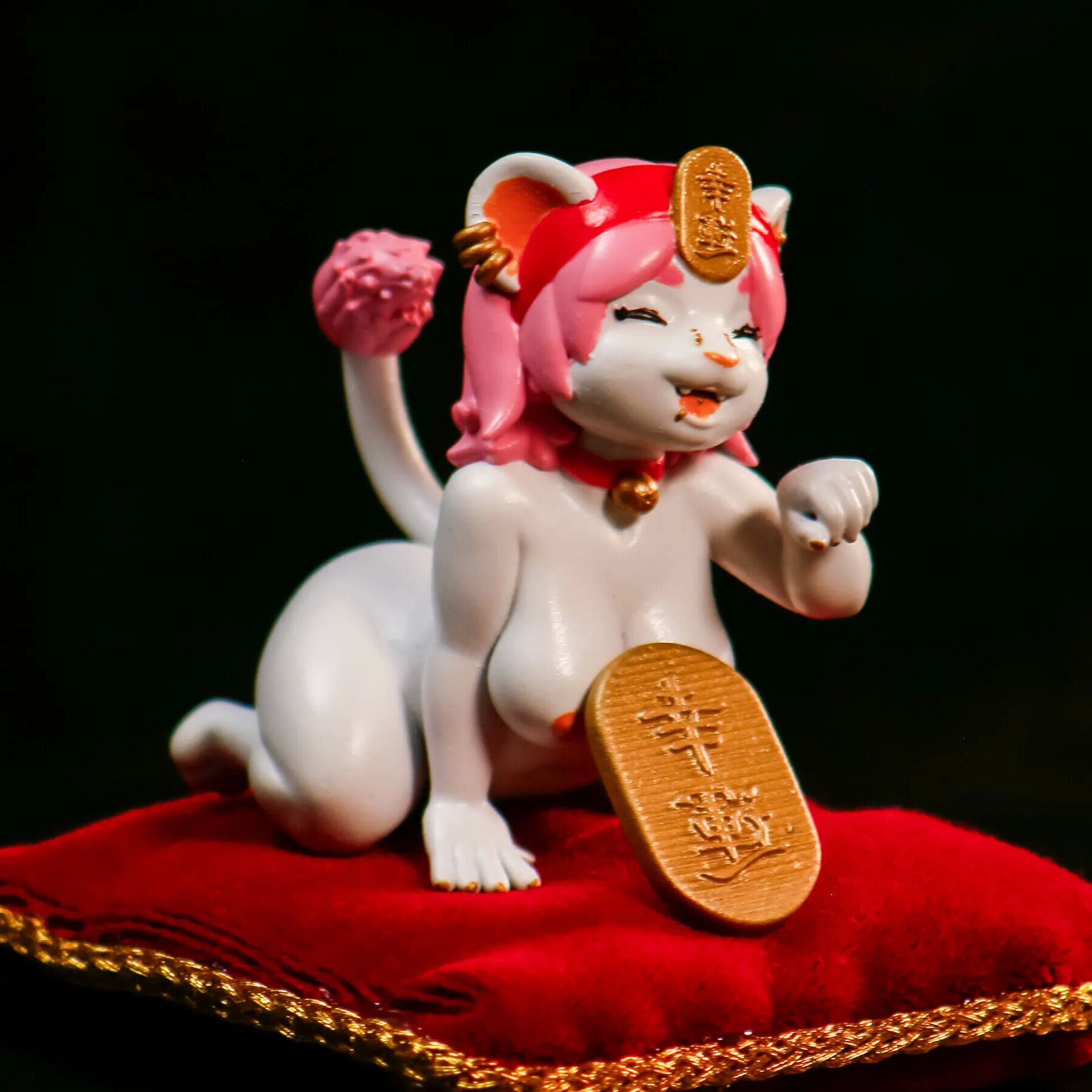 Lucky Lioness Furry Figure