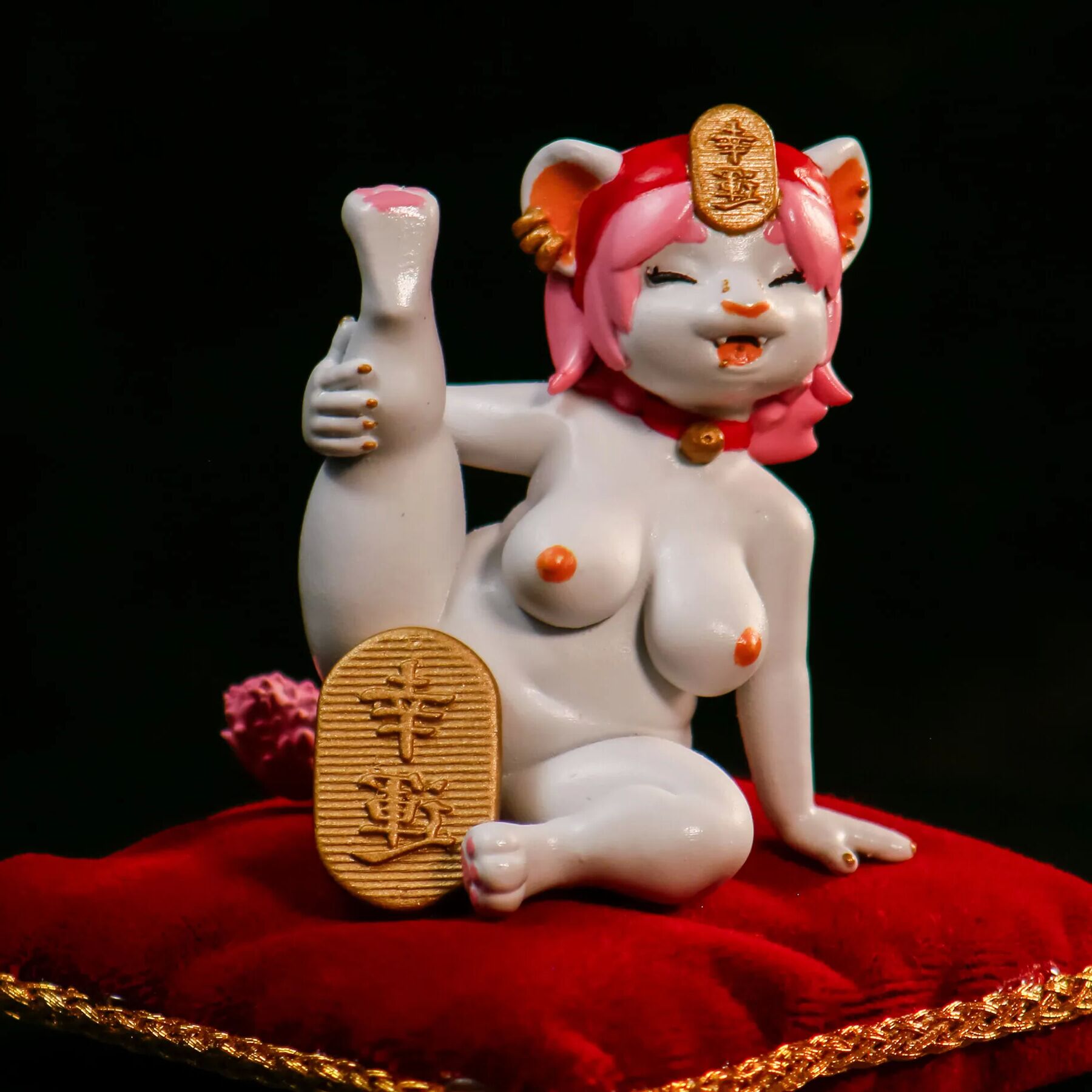 Lucky Lioness Furry Figure