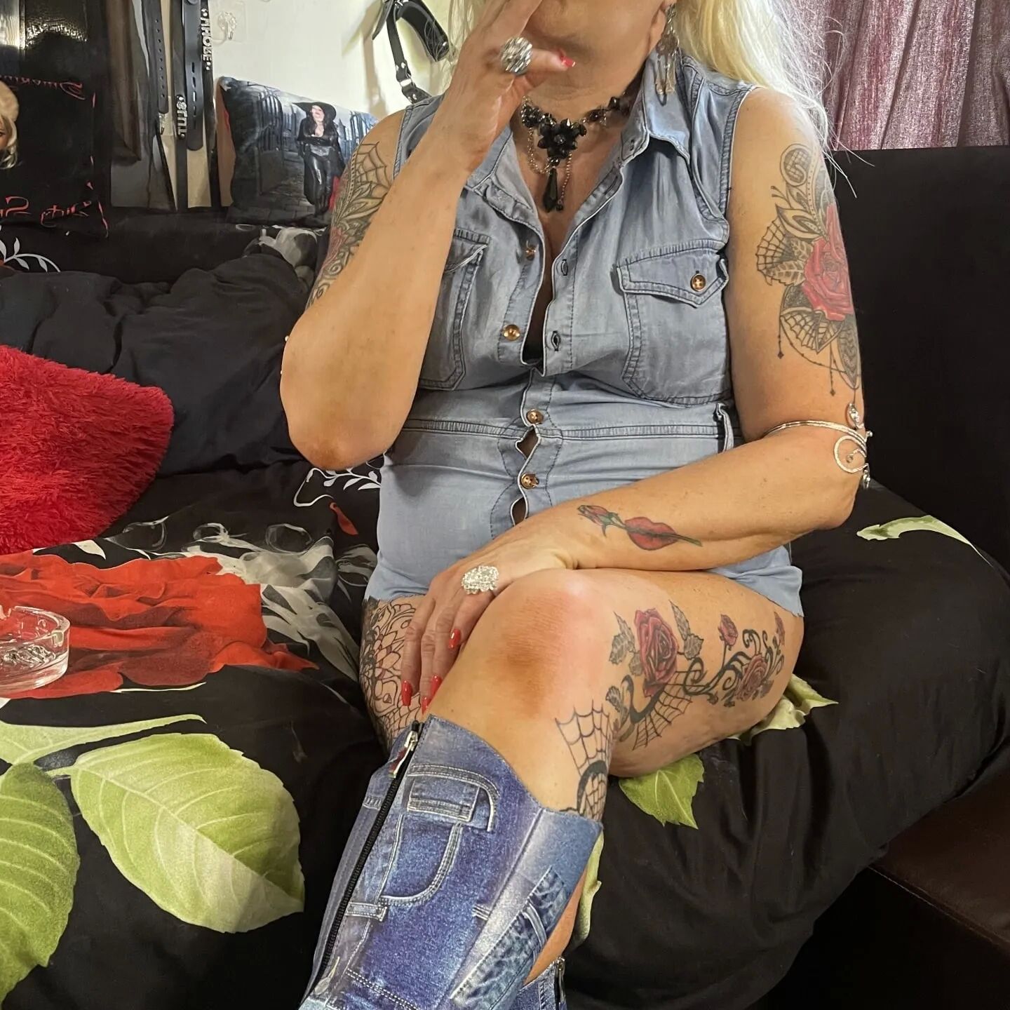 SHIRLEY MY TIME PLAYING SMOKING