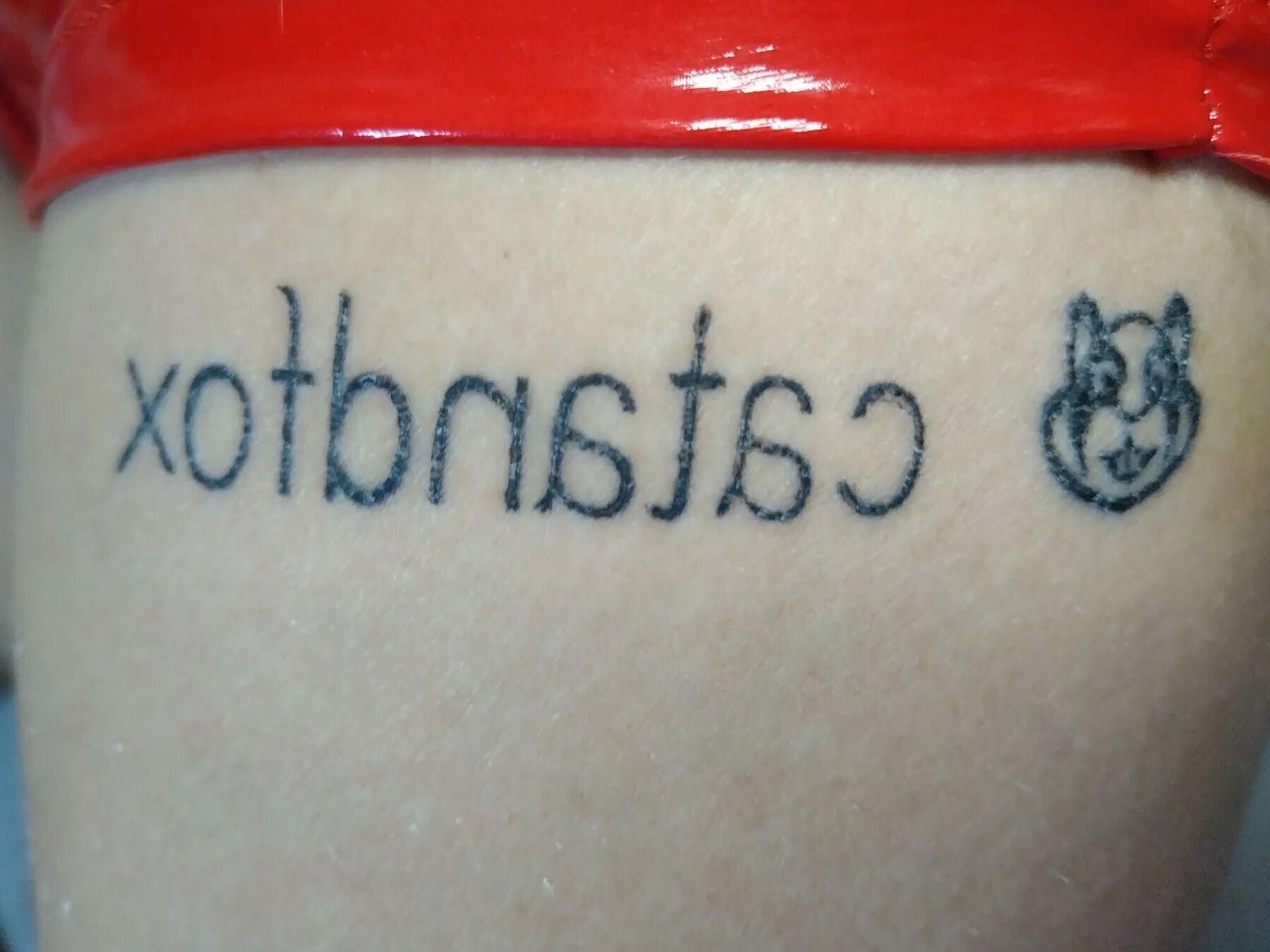 My new tatoo with xhamster logo