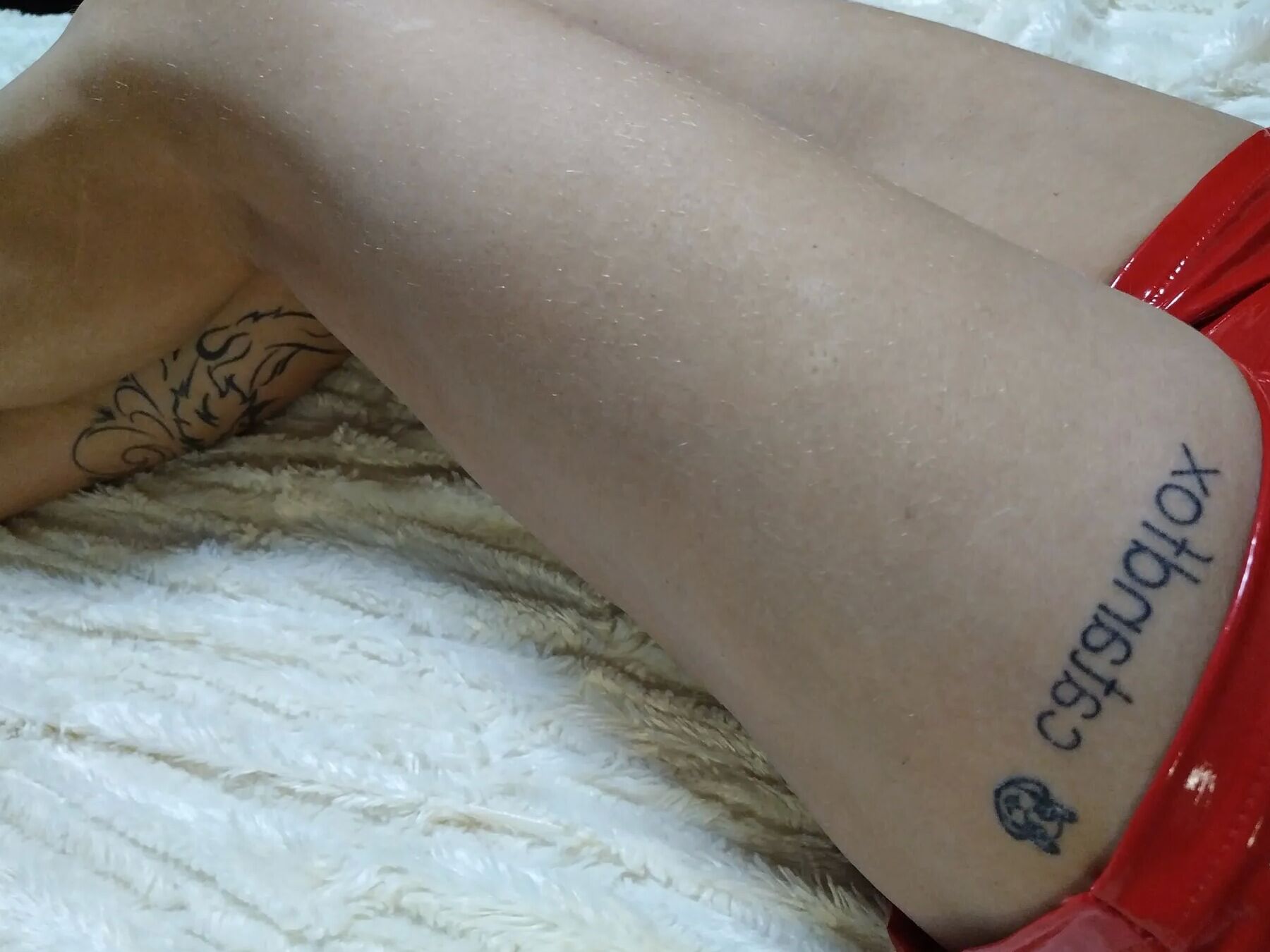 My new tatoo with xhamster logo