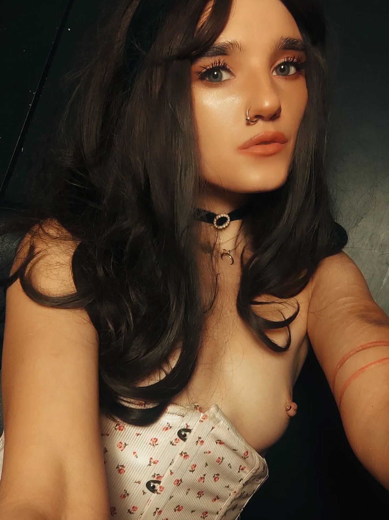 I'm a fancy brunette today going wild taking off her panties