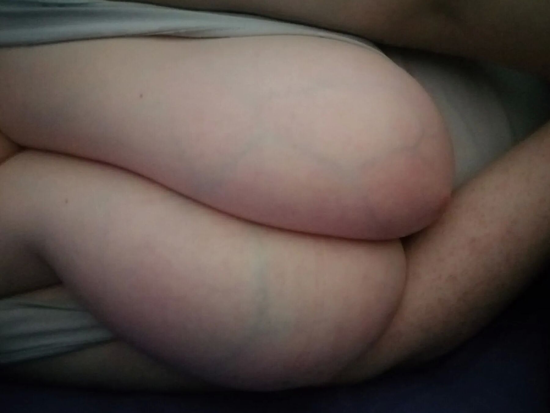 Lying on my side again