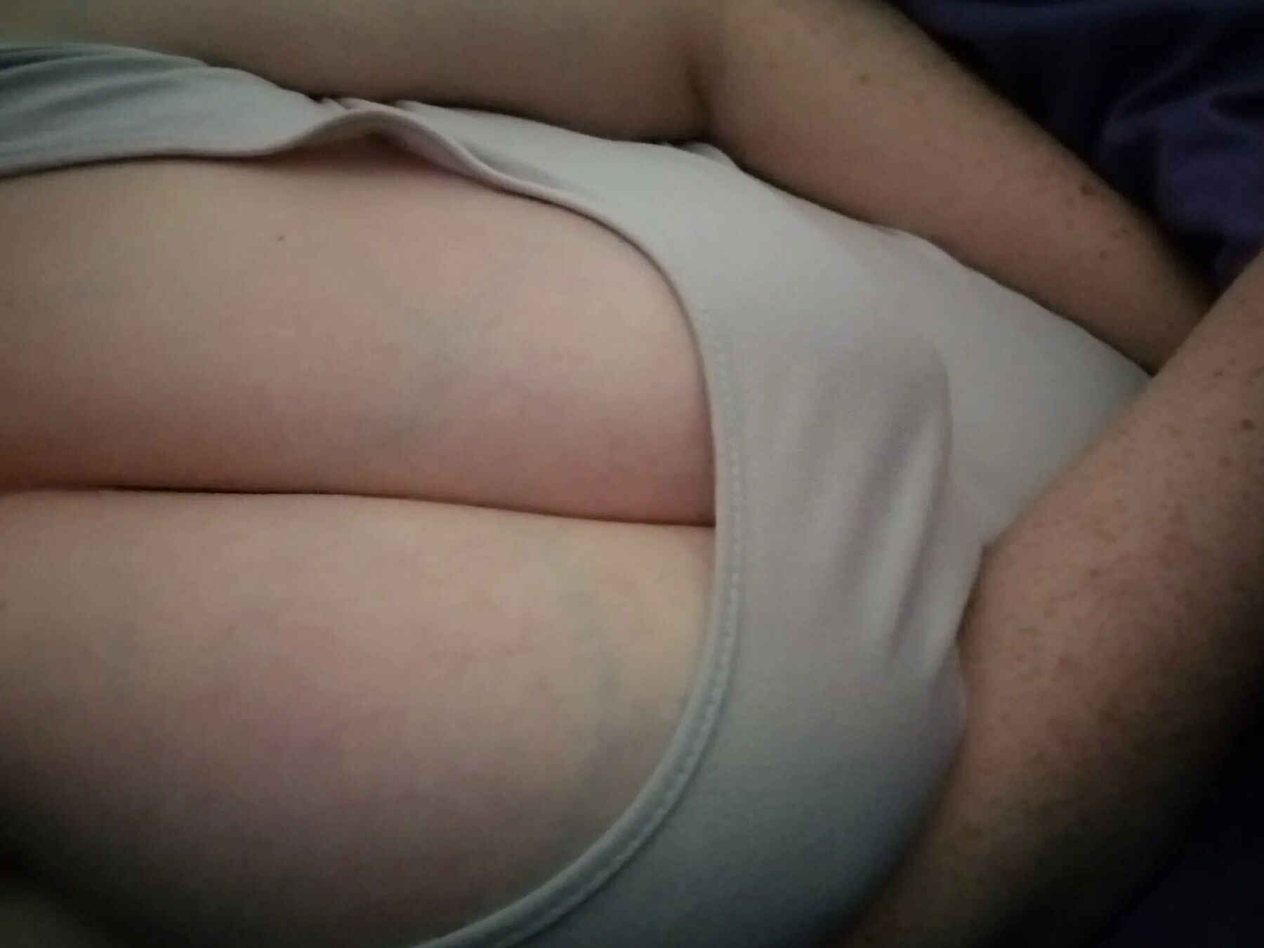 Lying on my side again