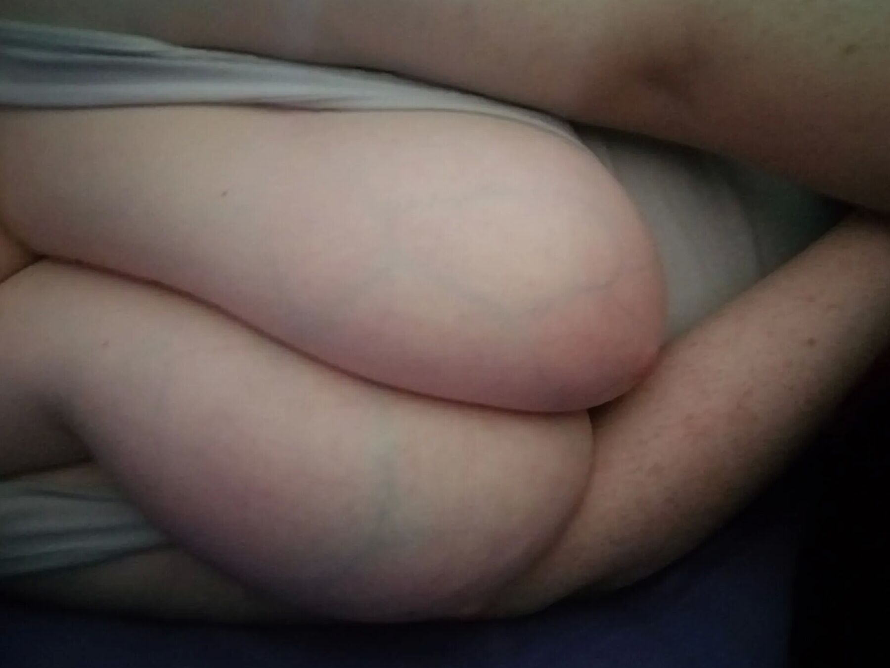 Lying on my side again