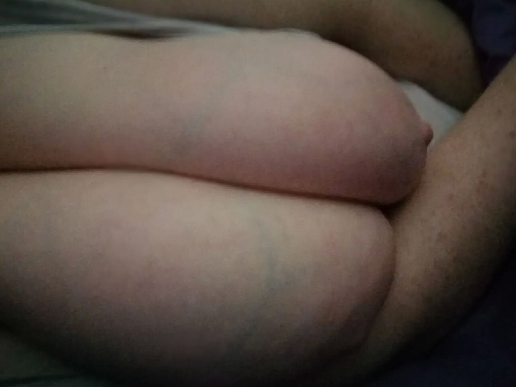Lying on my side again