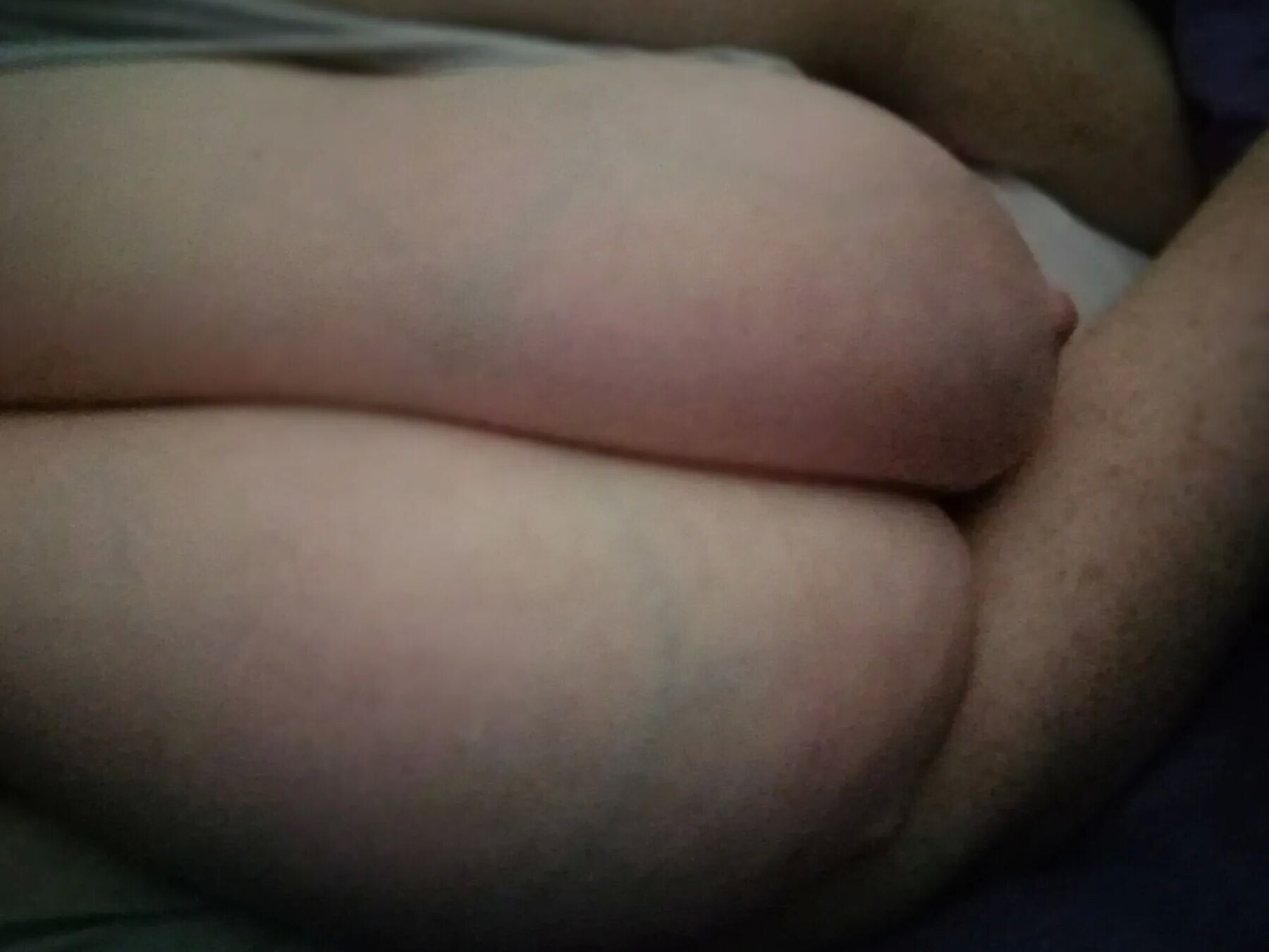 Lying on my side again