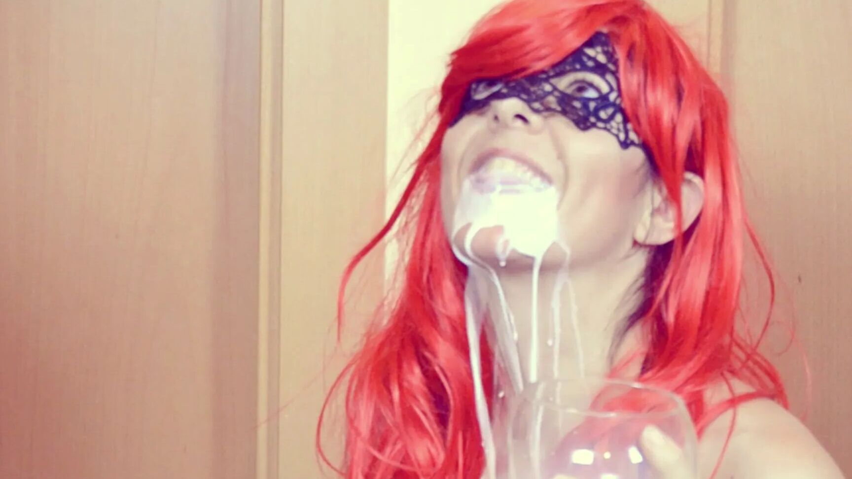 A milky GAGGING