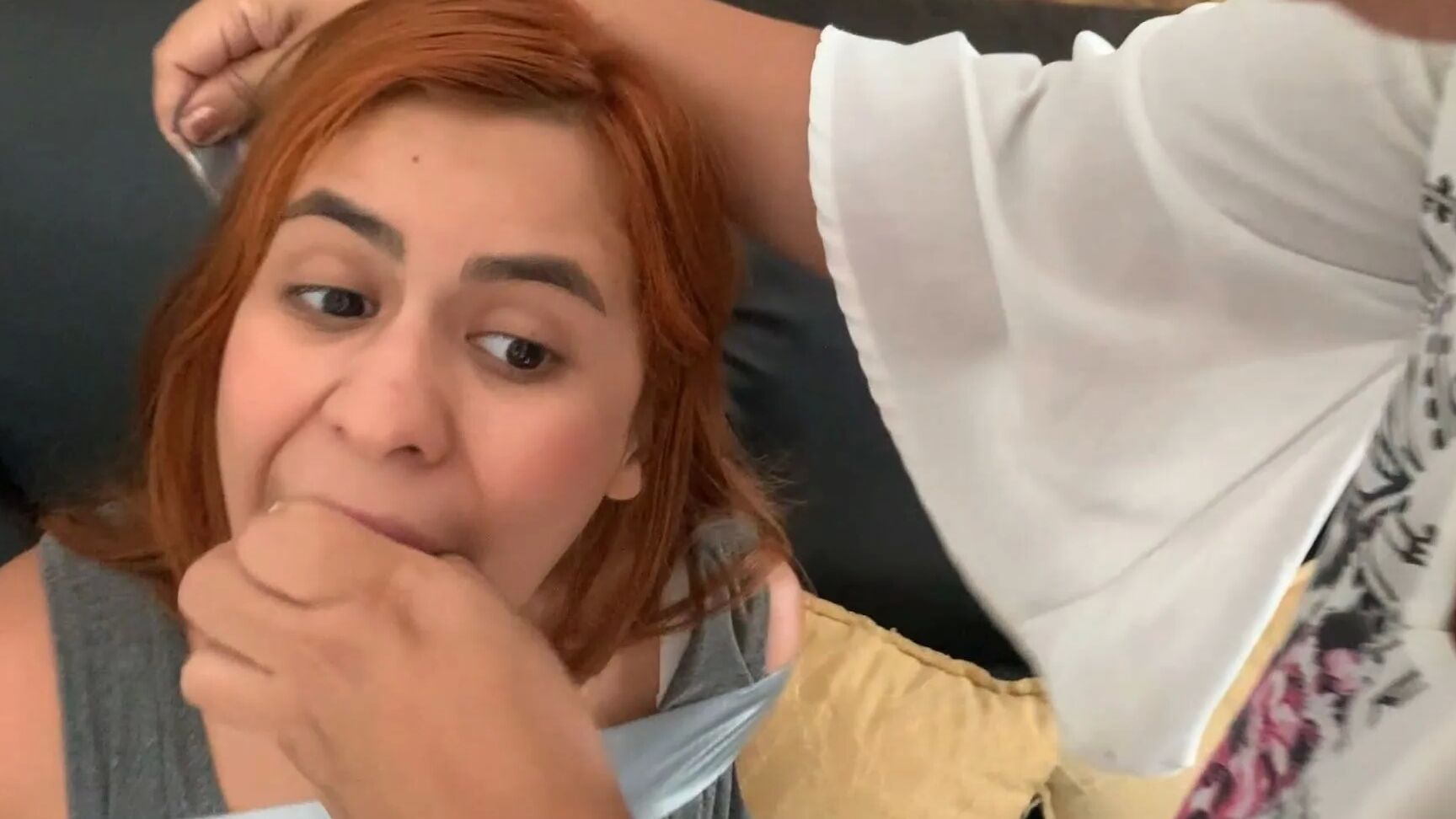 Hogtaped Student Lectured With Foot Whipping In Tape Bondage