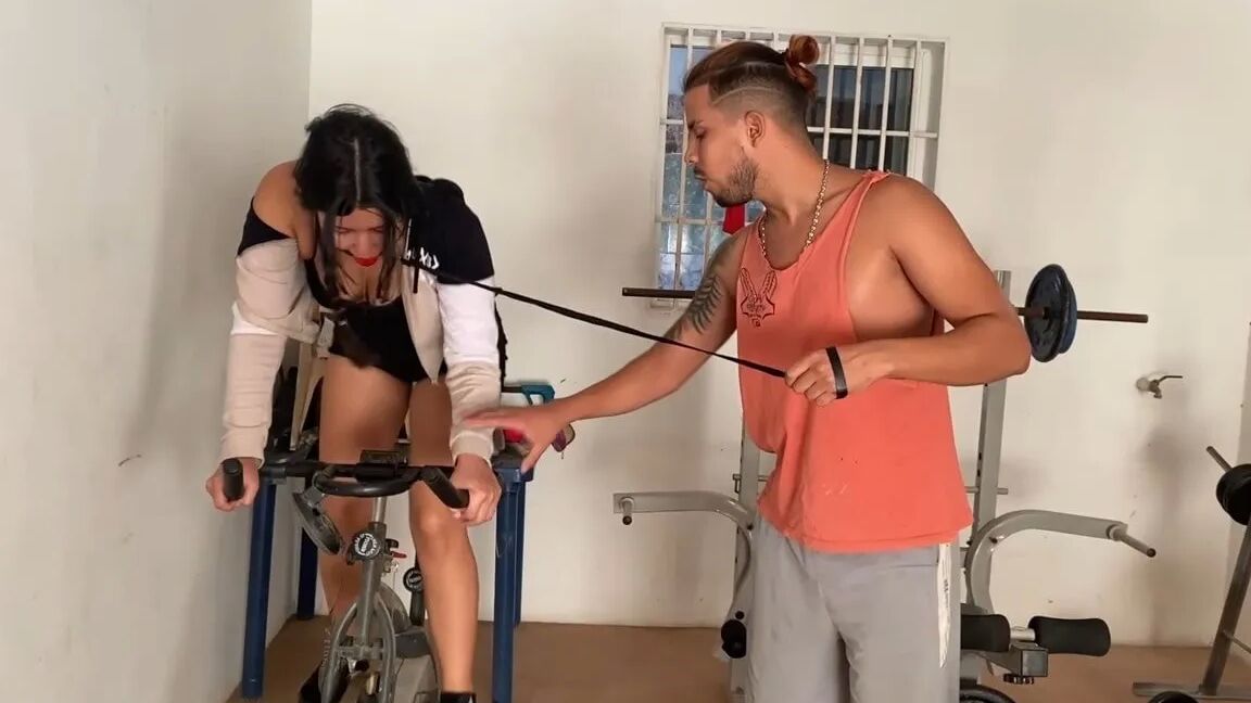 Bitchy Personal Trainer Turned BDSM Slave - Selfgags
