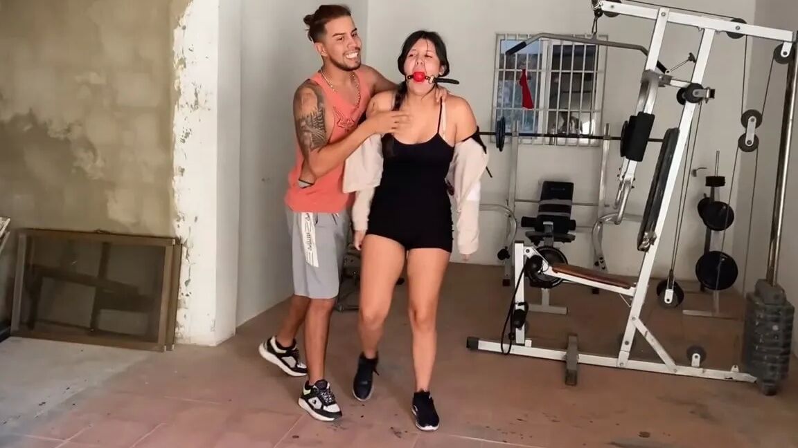 Bitchy Personal Trainer Turned BDSM Slave - Selfgags