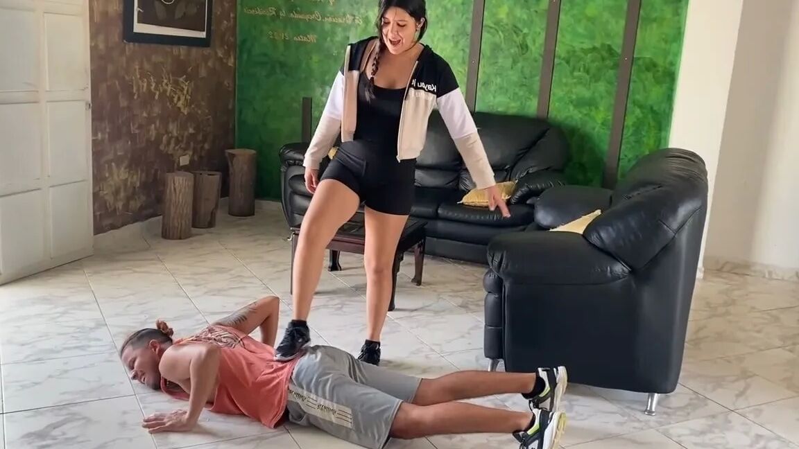 Bitchy Personal Trainer Turned BDSM Slave - Selfgags