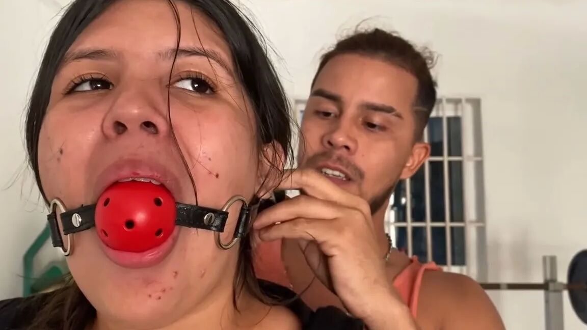 Bitchy Personal Trainer Turned BDSM Slave - Selfgags